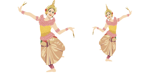 タイ民謡踊り